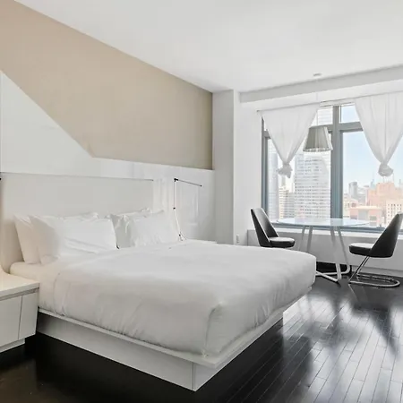 Financial District Studio W Wd Gym Elevator Nyc-1367